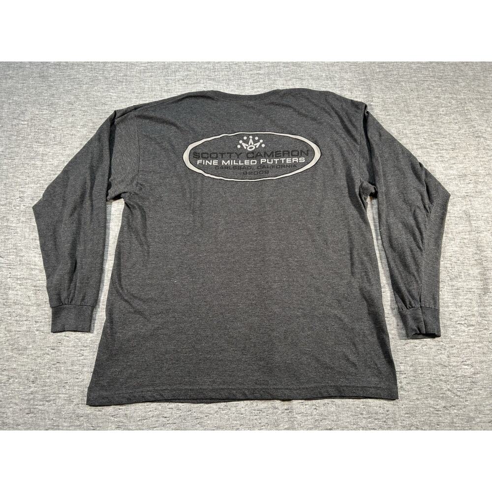 Scotty Cameron Shirt Mens Extra Large Grey Long Sleeve Private Reserve Golf - Picture 9 of 13